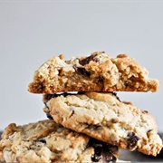 Peanut Butter Chocolate-Covered Bacon Cookie