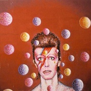 David Bowie Graffiti Mural