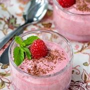 Raspberry Pudding