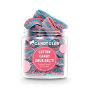 Candy Club Cotton Candy Sour Belts
