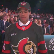 Javon Moore (American) - 112th Overall Draft Pick 2024 by the Ottawa Senators
