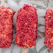 Strawberry Shortcake Popsicle