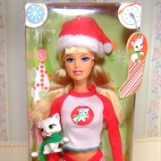 2008 Christmas Morning Barbie
