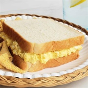 Egg Salad on White Bread