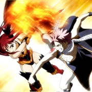 10. Natsu vs. Erza