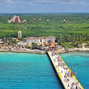 Port of Mahahual (Costa Maya), Mexico