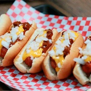 Chili Con Queso Hot Dog