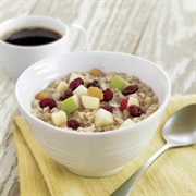 Fruit & Maple Oatmeal