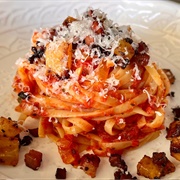 Pineapple Pancetta Pasta