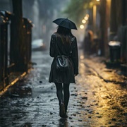 Walking in the Rain