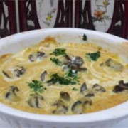 Escargot in Mustard Cream Sauce
