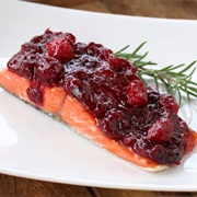 Roasted Cranberry Fish