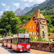 Red House in Vaduz, Liechtenstein