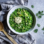 Peas With Leek