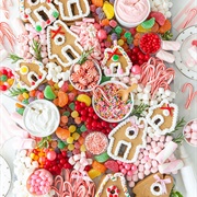 Gingerbread Number Candy Cookie