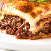 Beef Lasagne