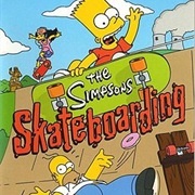 Simpsons Skateboarding