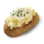 Sour Cream and Chive Baked Potato