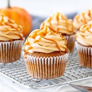 Pumpkin Pie Drizzle Cupcake