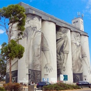 Coonalpyn Silo Mural