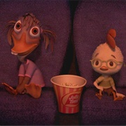 Chicken Little and Abby Mallard