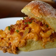 Mac and Cheese Cheese Burger