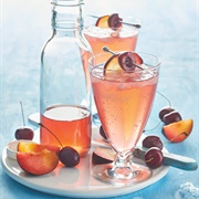 Plum Shrub and Cherry Juice