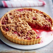 Raspberry Crumble Pie