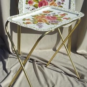 Folding Metal TV Trays