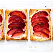 Cheese and Plum Pastries