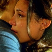 Crying While Hugging Someone