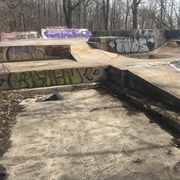 Abandoned Skate Park on the Bruce Trail