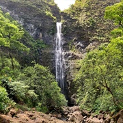 Hanakapiai Falls, Kauai, Hawaii, USA
