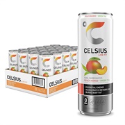 Fizz-Free Peach Mango Green Tea Celsius
