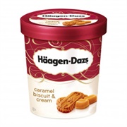 Häagen-Dazs Caramel Biscuit & Cream Ice Cream