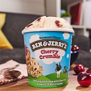 Ben & Jerry's Cherry Crumble Ice Cream