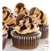 Chocolate Peanut Butter Cupcakes