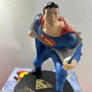 Superman Changing Statue