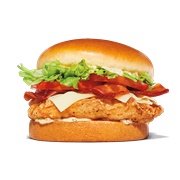 Bacon and Swiss Royal Crispy Chicken