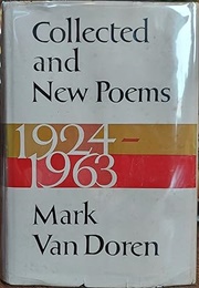 Collected and New Poems: 1924-1963 (Van Doren, Mark)