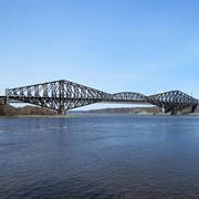 Quebec Bridge, (Quebec City to Lévis) QC, Canada