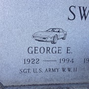 Grave of George Swanson
