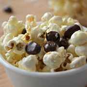 Chocolate-Covered Raisin Popcorn (Raisin Duds Popcorn)