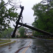 Broken Power Line