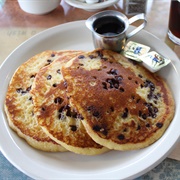 Chocolate Cornbread Pancakes
