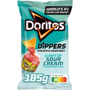 Doritos Dippers a Hint of Sour Cream