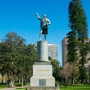 Captain Cook Statue, Australia