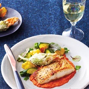 Roasted Squash and Fish