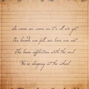 Sleeping at the Wheel