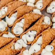 Candy Pinwheel Cannoli